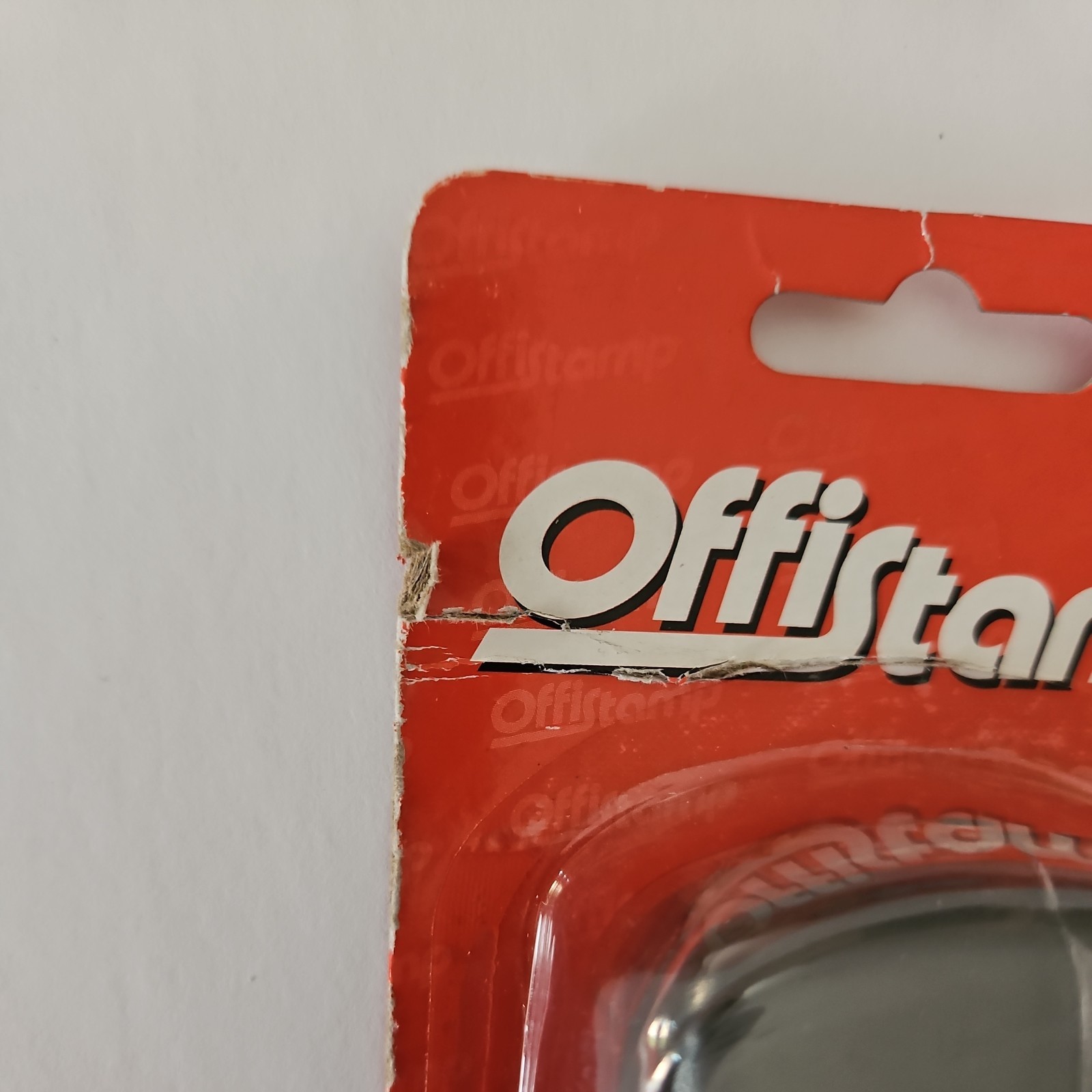 Offistamp Entered Stamp Preinked Quick Drying Blue