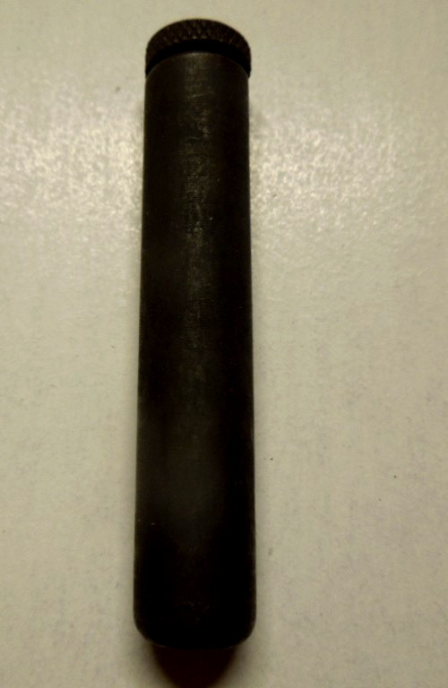 Military WW2 Type .30 M1 Carbine Parkerized Steel Oiler Marked IS MINT Condition