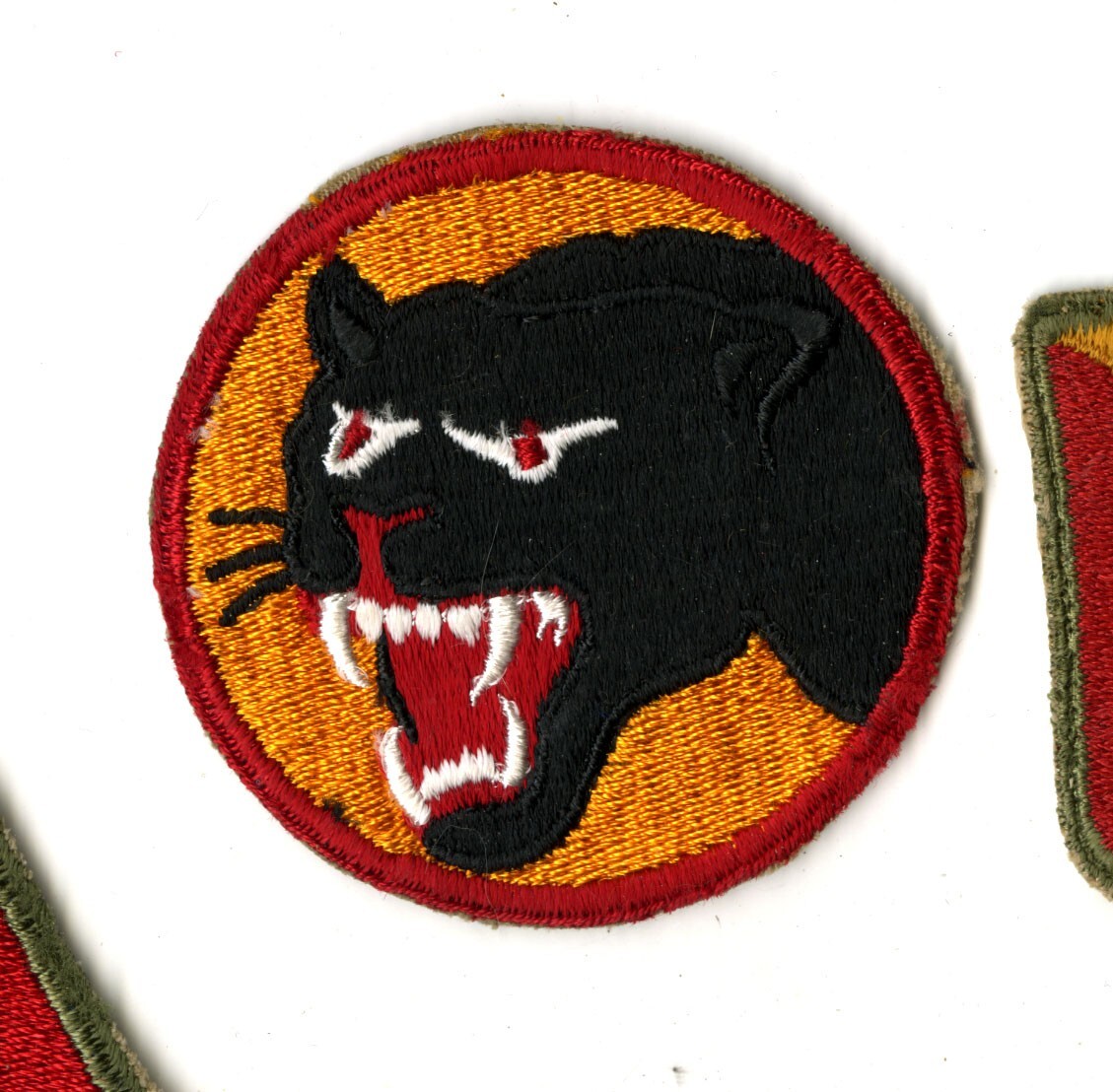 66th Infantry Division White Back Patch WWII Original Europe France