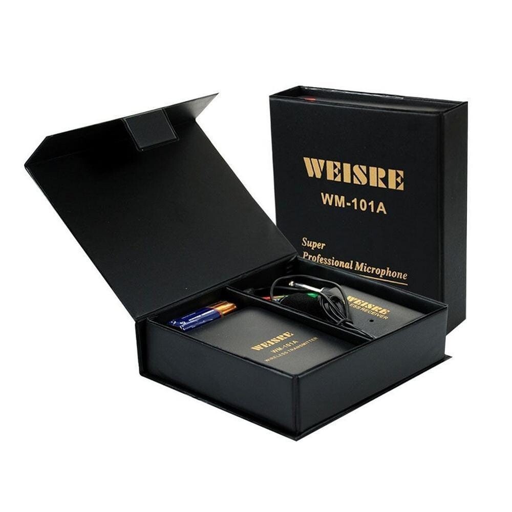 Weisre Wm-101A Professional Wireless Lavalier Microphone & Wireless Receiver™