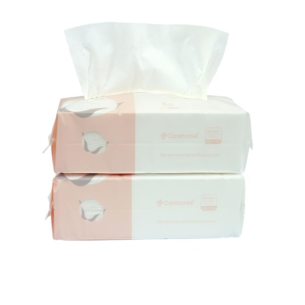 Extra Thick Dry Wipe, Disposable Face Drying Towel 100 Cotton