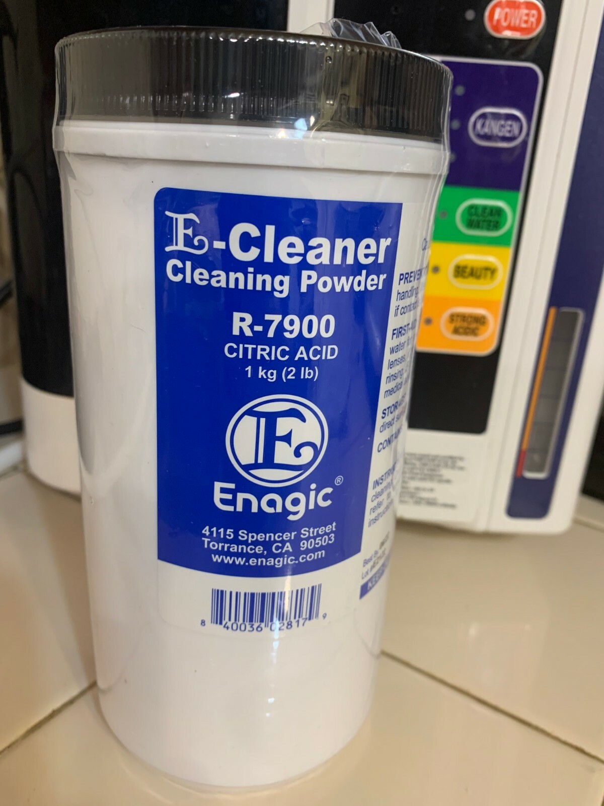 Cleaning Powders KANGEN ENAGIC Alkaline Water LEVELUK Citric Powder