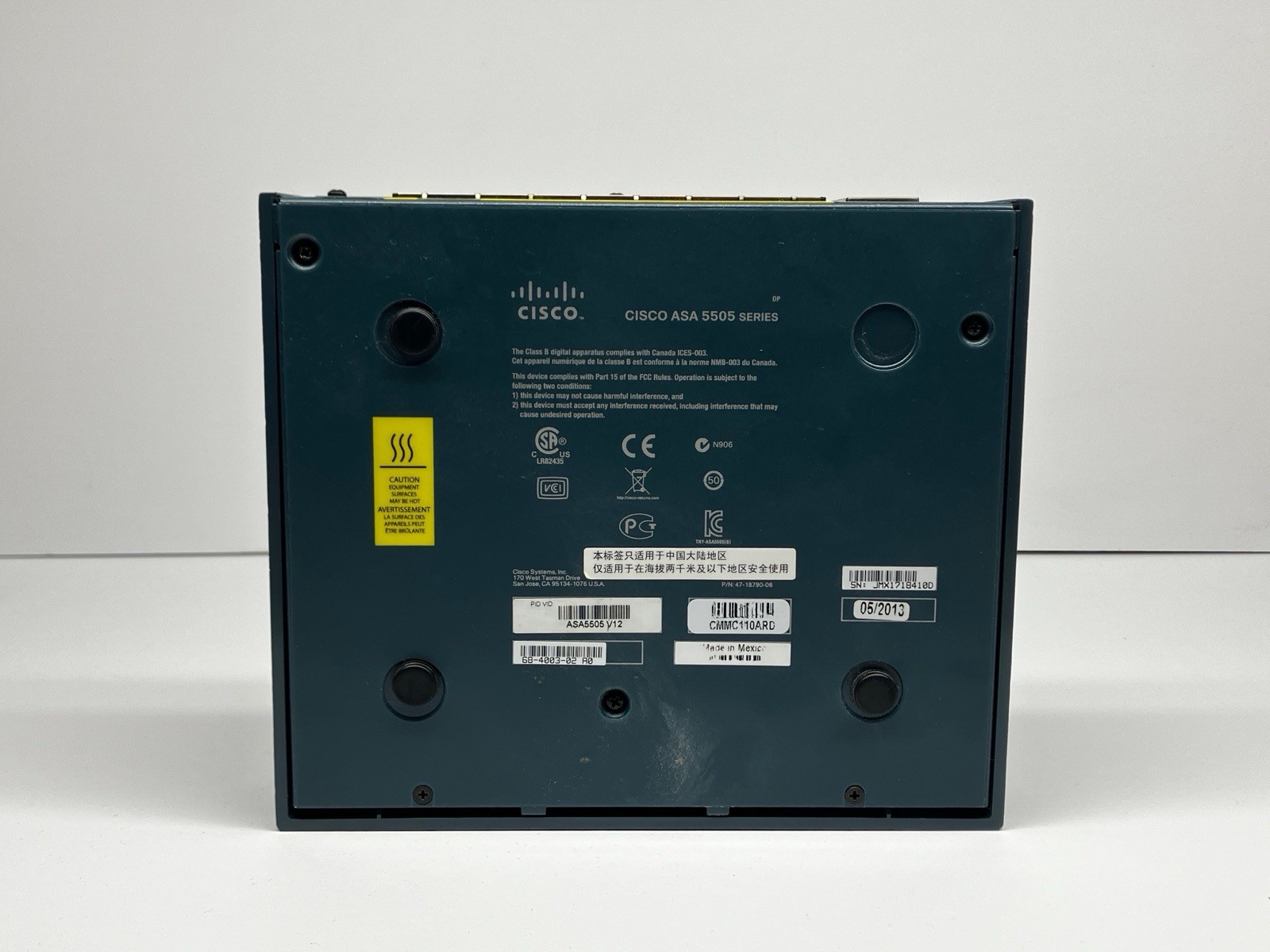 CISCO ASA5505 With Power Supply