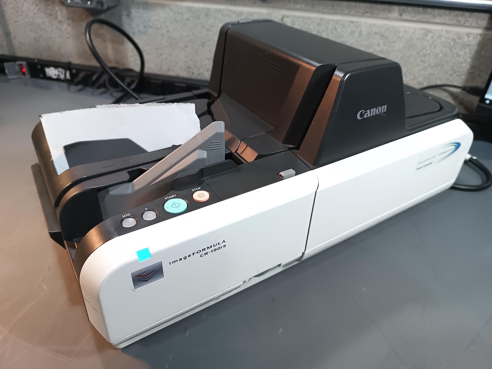 Canon imageFORMULA CR-190i II High-Volume Check Scanner - USB MICR Feed