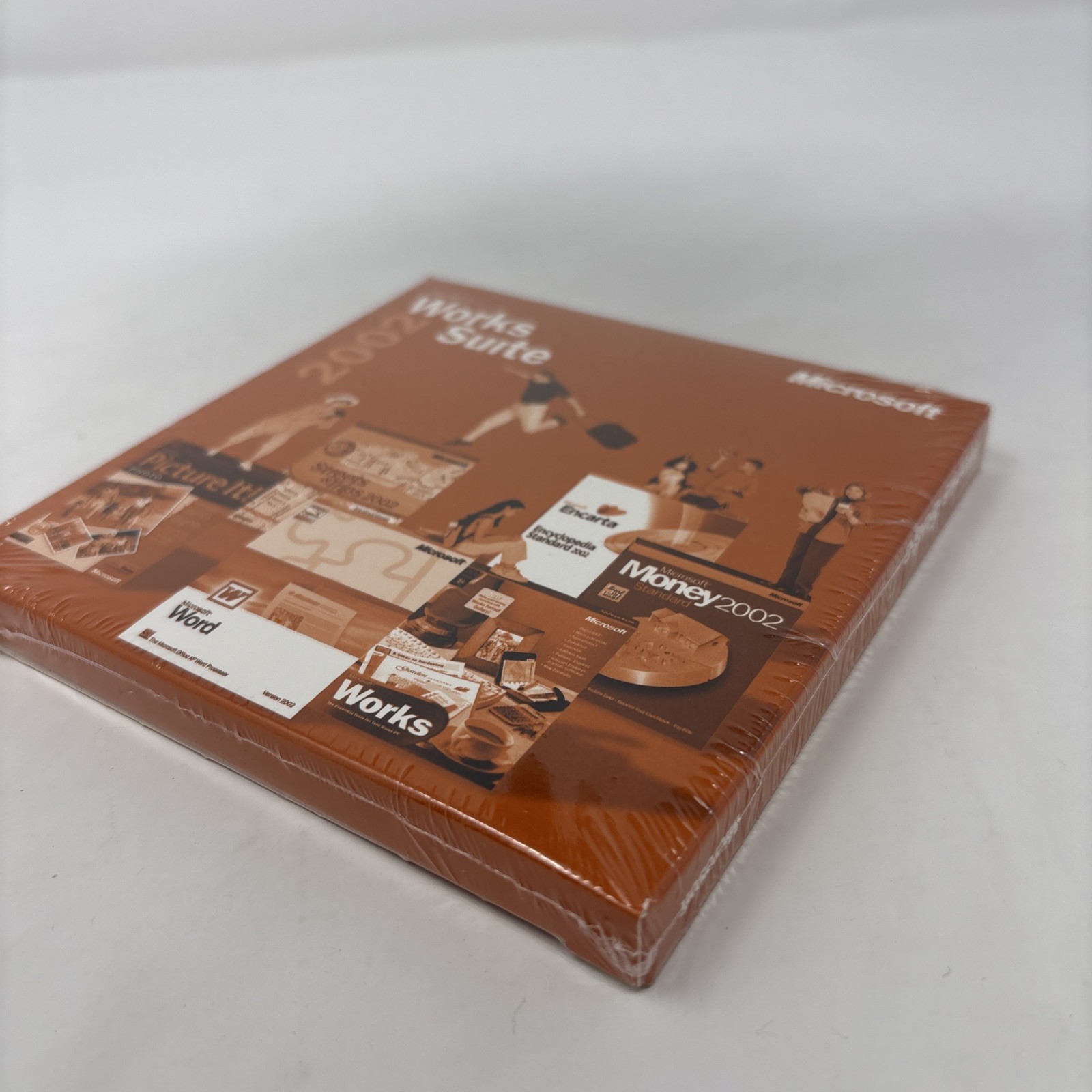 Microsoft Works Suite 2002 (NA) - Full Version for Windows- W/ Key New Sealed