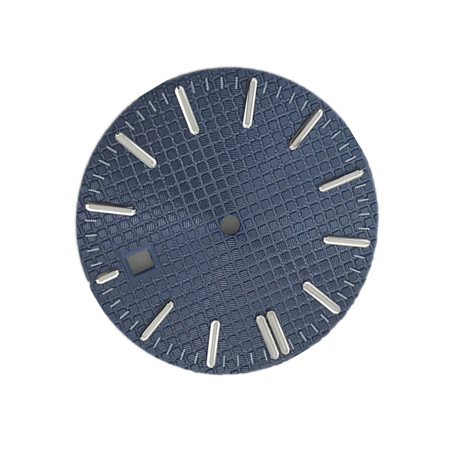 31.7mm Blue Watch Dial With Single Date Window For DG2813 Movement
