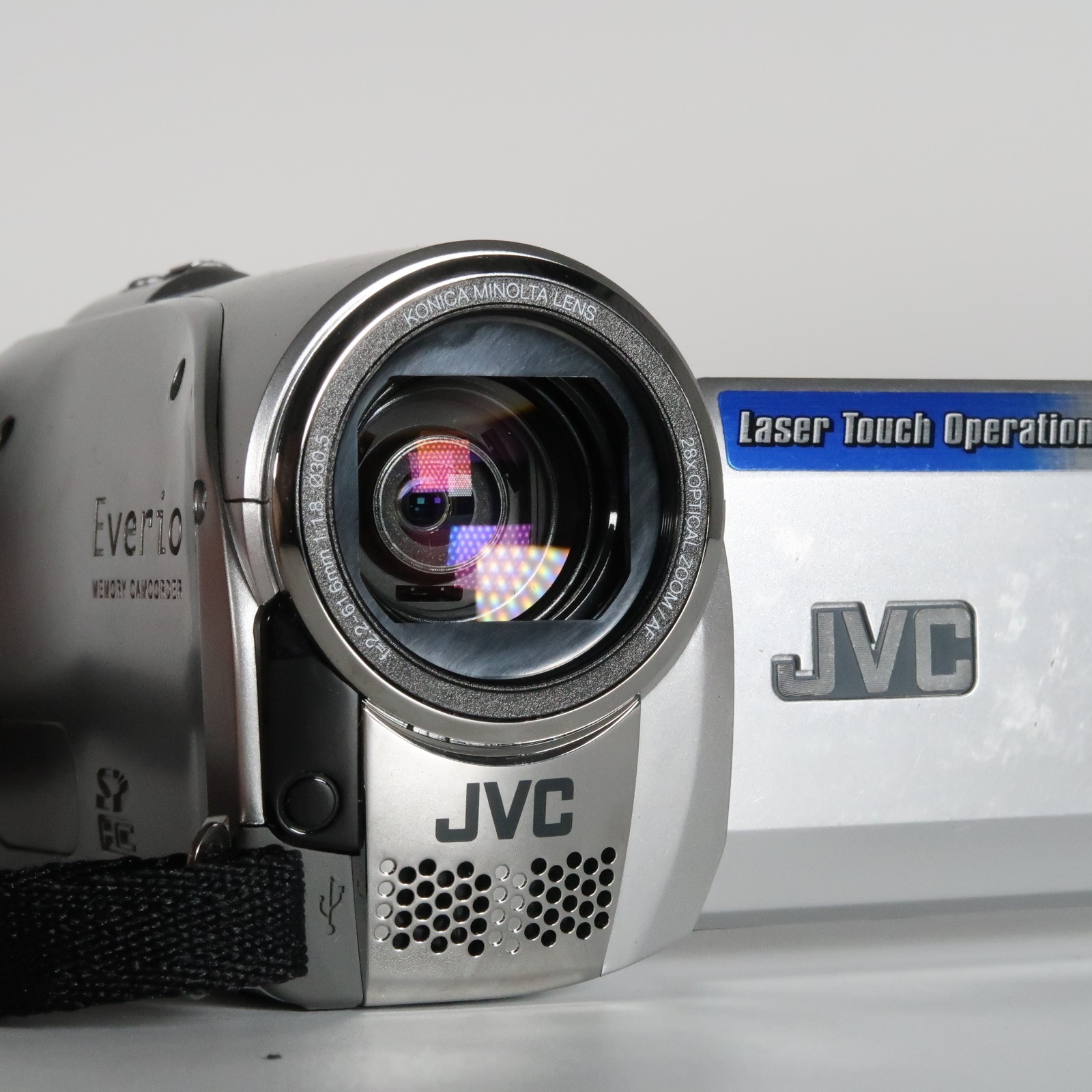 JVC Everio GZ-MS90E Compact Camcorder Digital Video Recorder, Refurbished