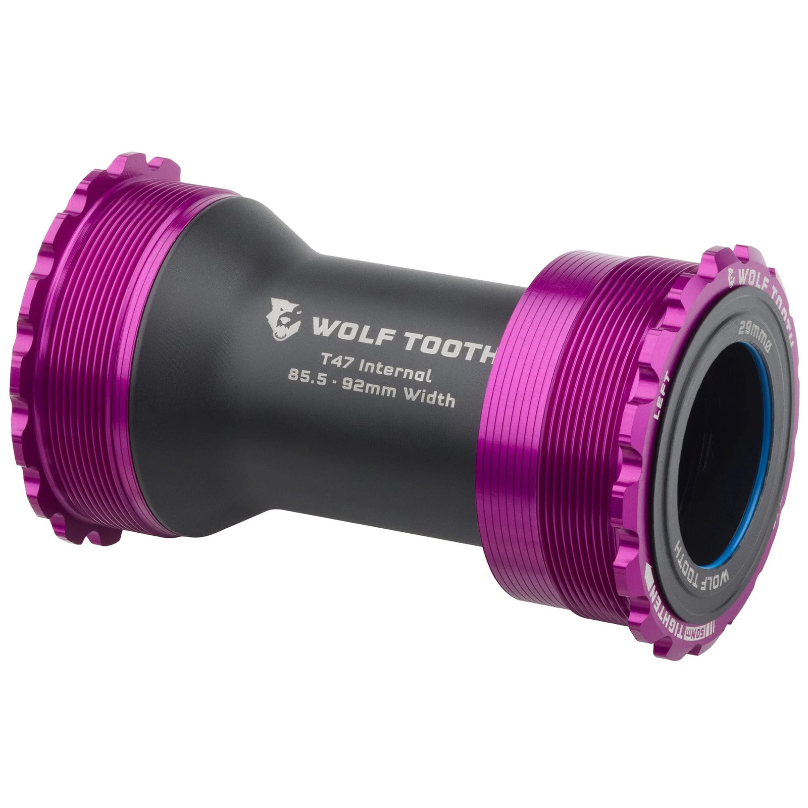 Wolf Tooth T47 Internal Bottom Bracket - Durable 6061 Aluminum, Custom Bearings