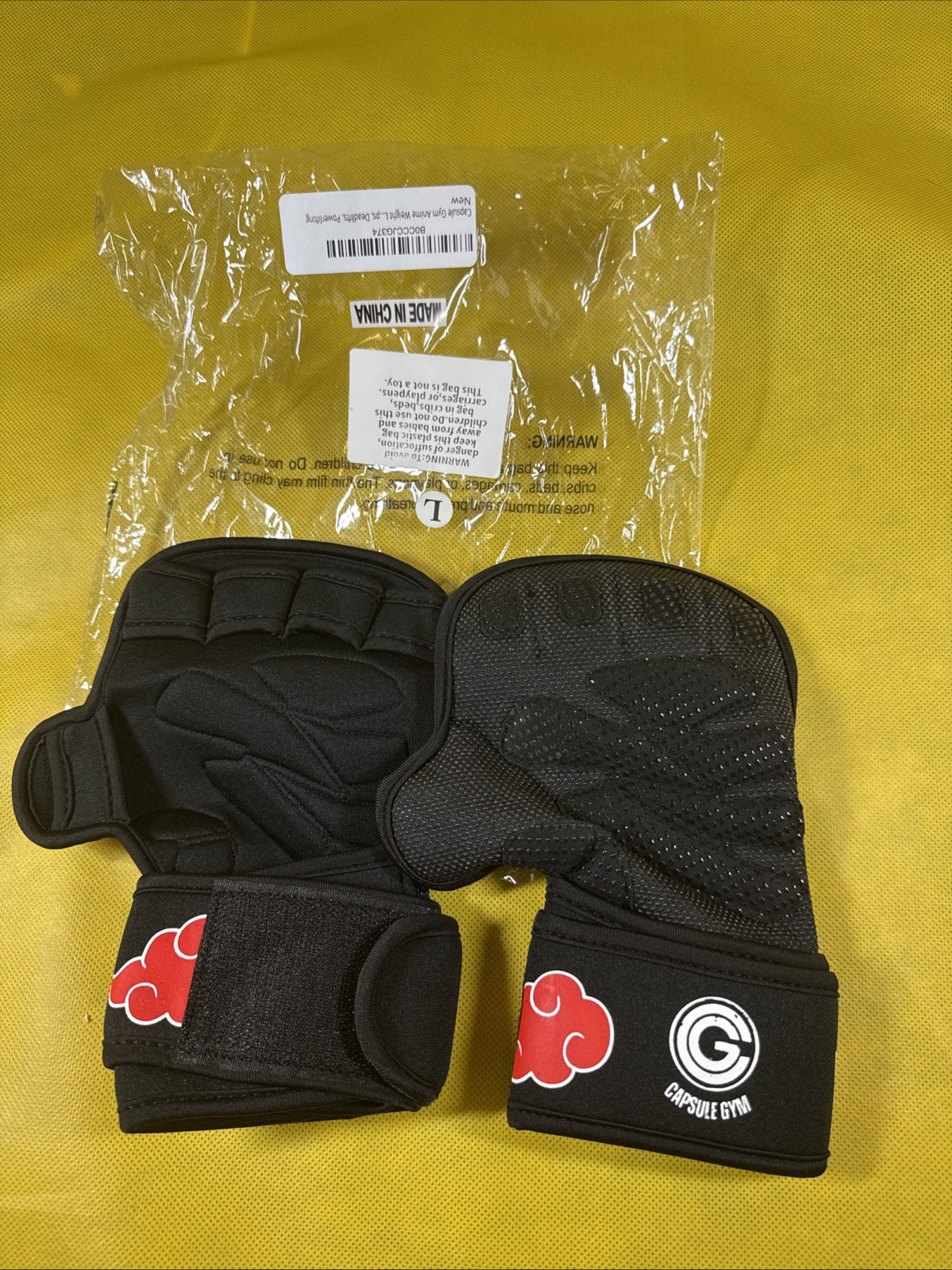 Men Weightlifting Gloves With Wrist Wrap Weight Workout Gym/Training/Fitness AM3