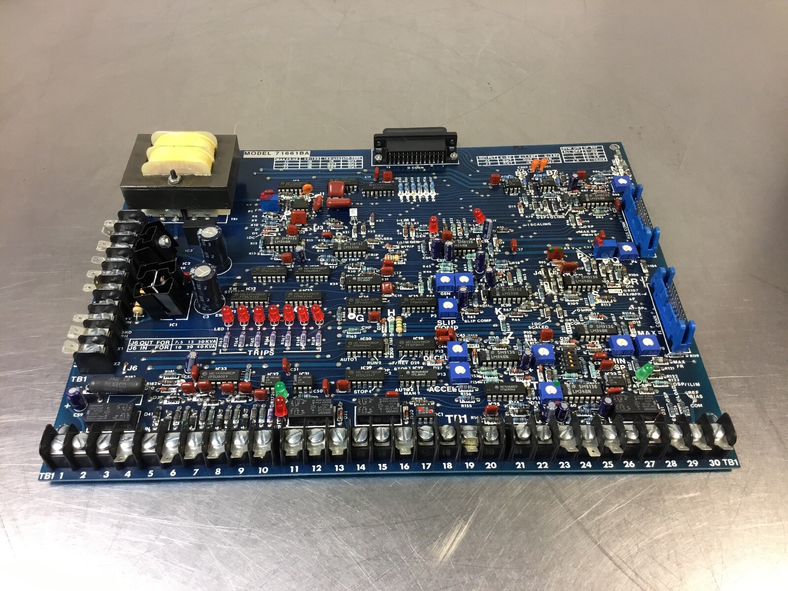 Zoltman VED 20019BA G192-T Model 71661BA Control Board                      3E-4