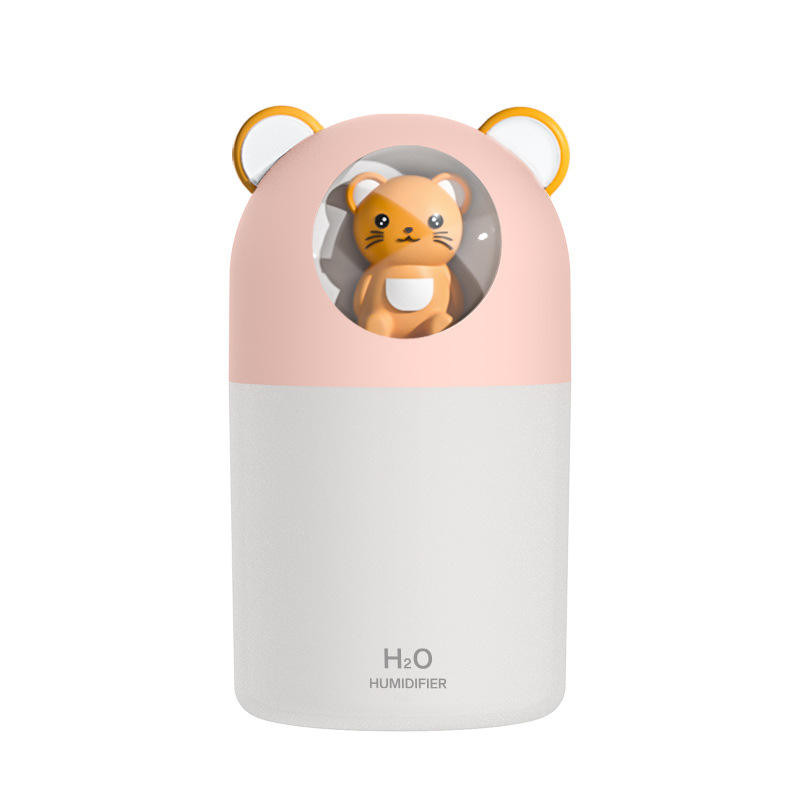Cute Tiger USB Min Aroma Humidifier Household Suitable Cool Mist with Adjustable
