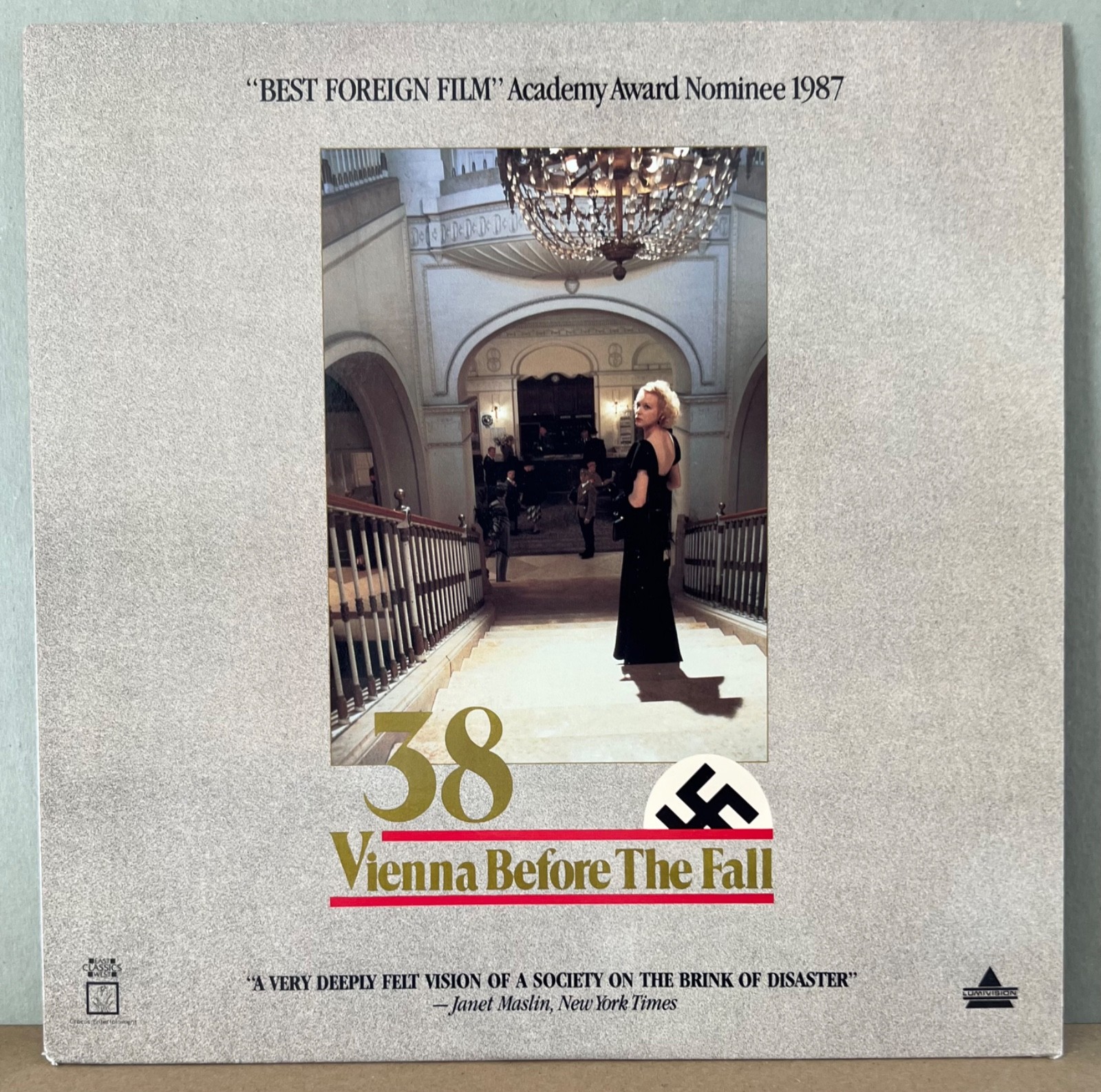 "38 Vienna Before The Fall", Laserdisc Ld,  Subtitled, Excellent, Rare