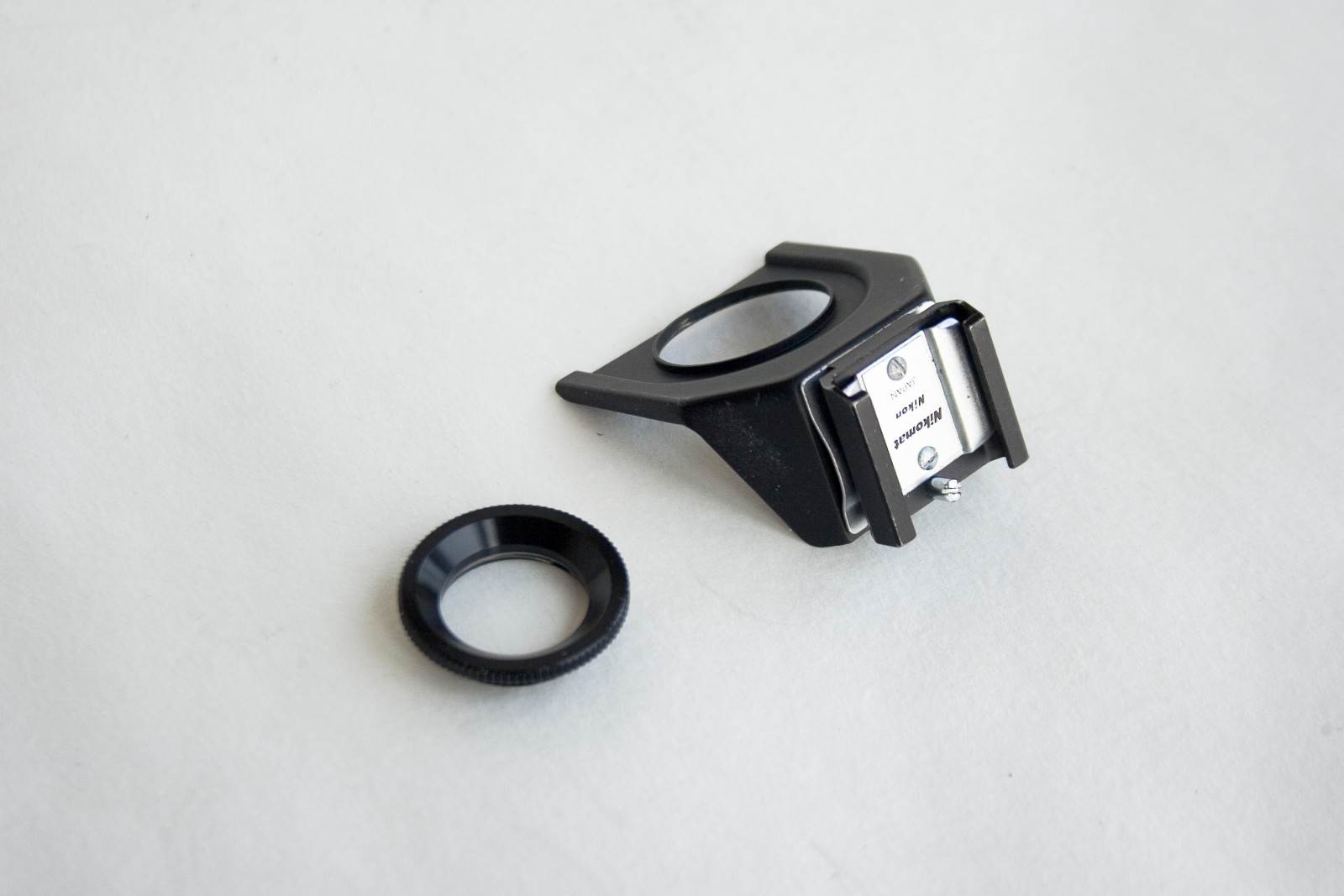 Nikon Nikomat Accessory Shoe + Eyepiece / Black