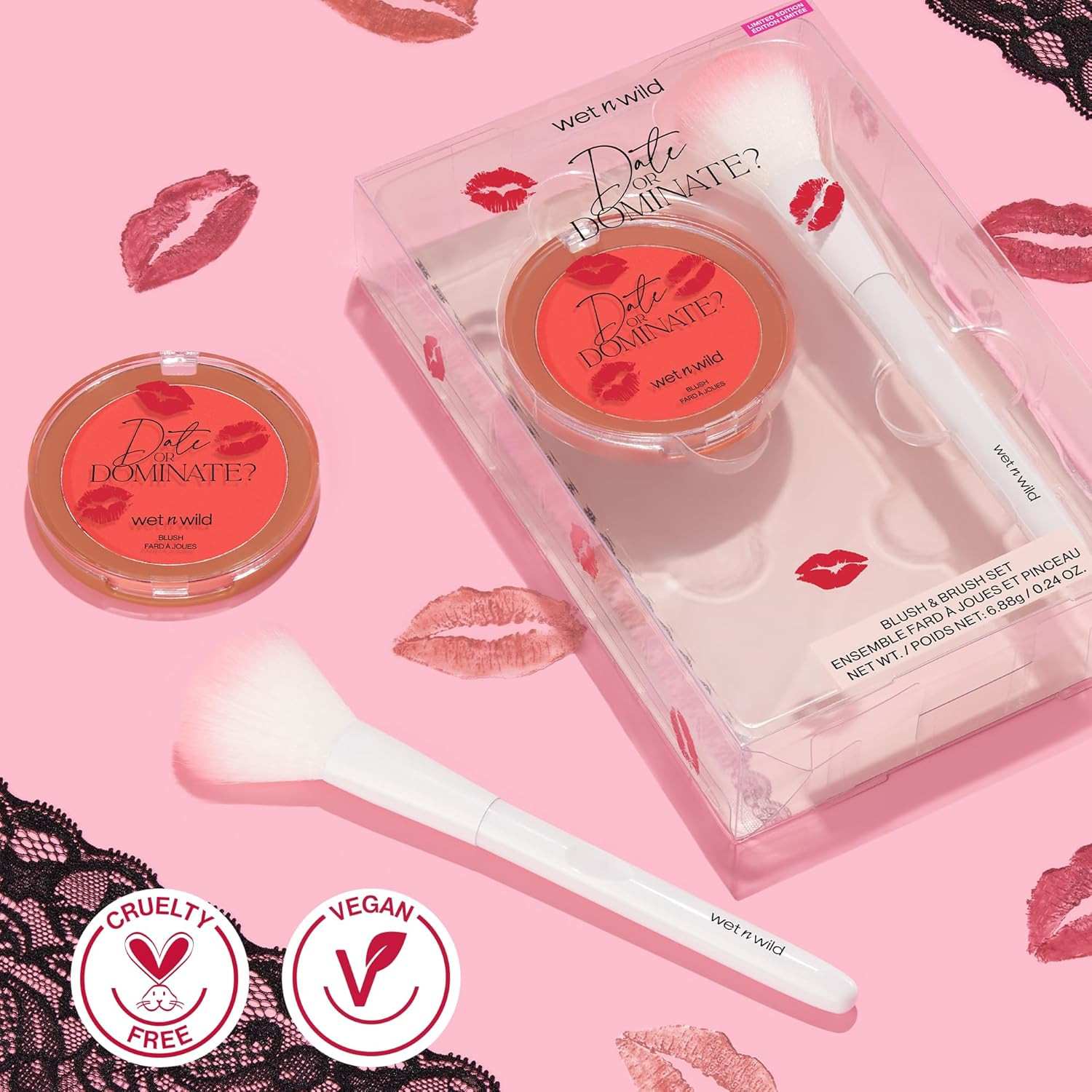 Date or Dominate Blush and Brush Set