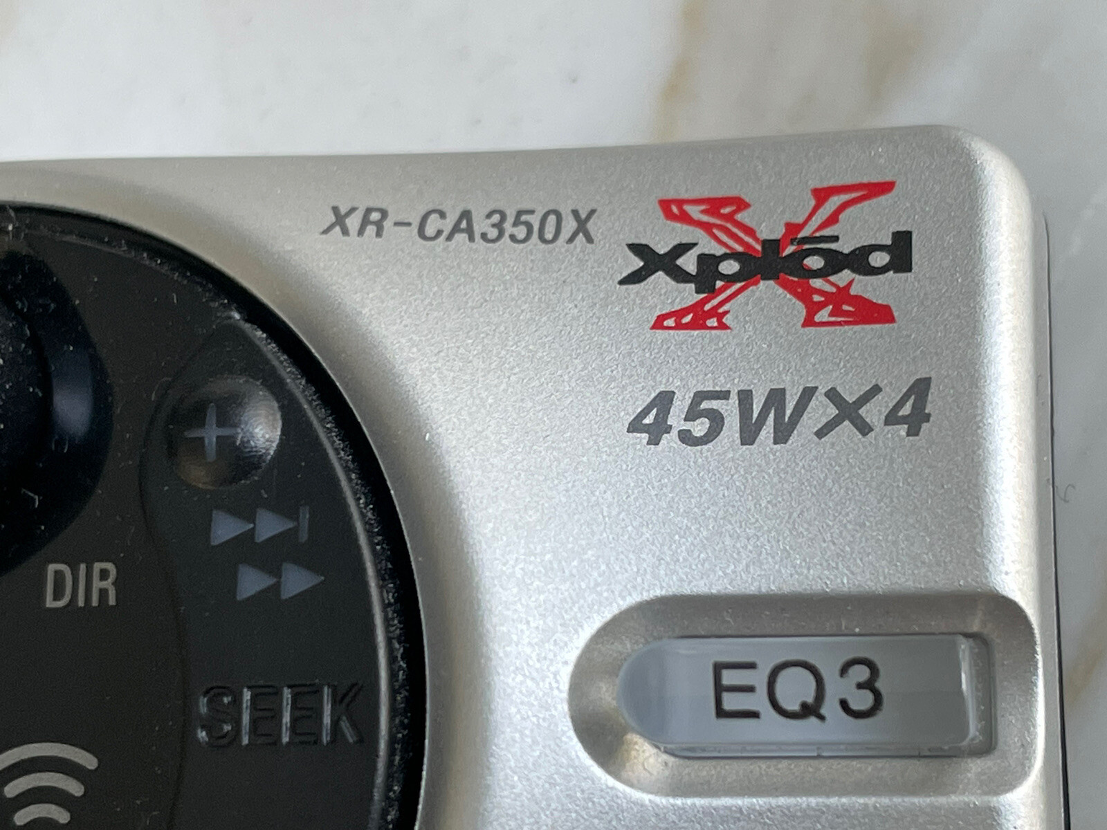 SONY XR-CA350X CAR STEREO CASSETTE SONY XR-CA350X STEREO ONLY FACEPLATE OEM🟠