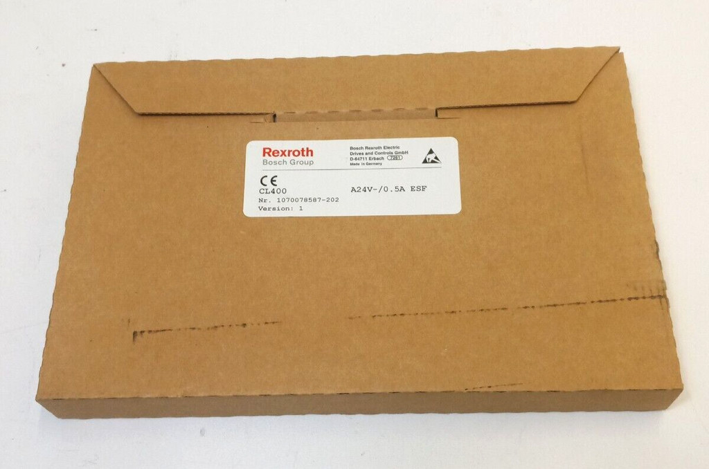 Rexroth CL400 Module A24V/0.5A-ESF 1070078587-202 Platinum Control Module