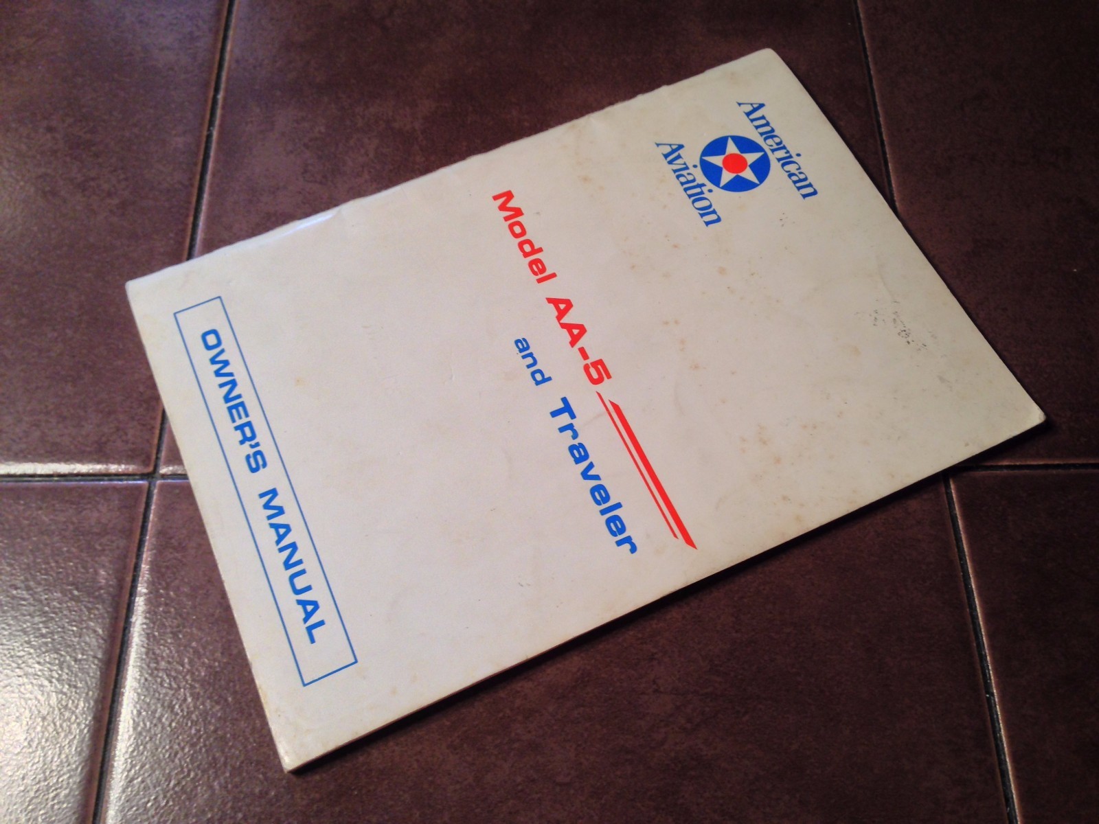 American Aviation AA-5 and Traveler Owner's Manual