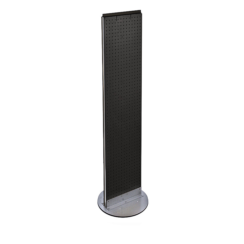 Azar Displays Two-Sided Pegboard Floor Display on Revolving Base. Spinner...