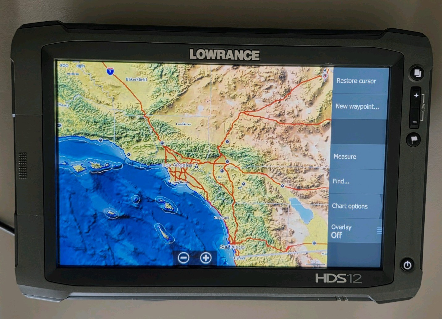Lowrance HDS 12 Gen 2 Touch Screen Fish Finder Head Unit No Transducer