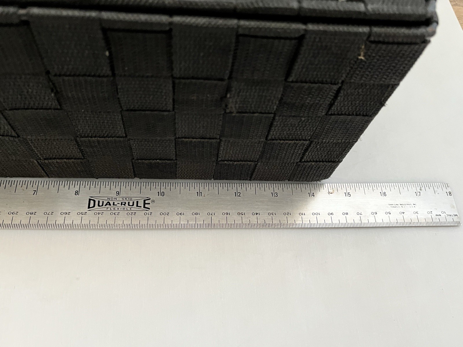 Trinket Rectangular Storage Basket/Box 14 1/2" x 8 1/2" x 6"