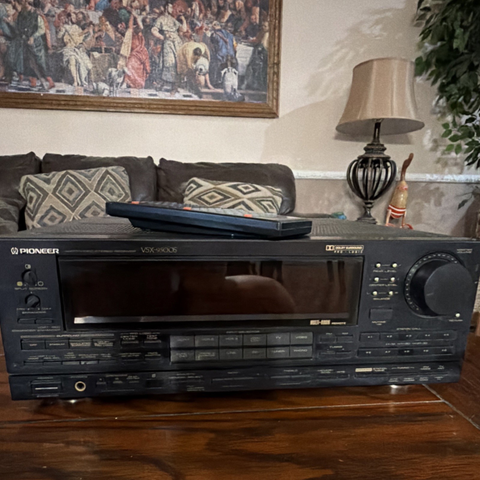 Pioneer VSX-9500S 5.1 A/V Receiver Dolby Pro Logic AM/FM Tuner 5.1 Channel/125W