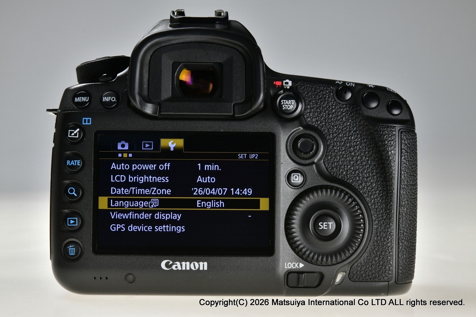 Canon EOS 5Ds R Digital Camera Body 50.6MP Black