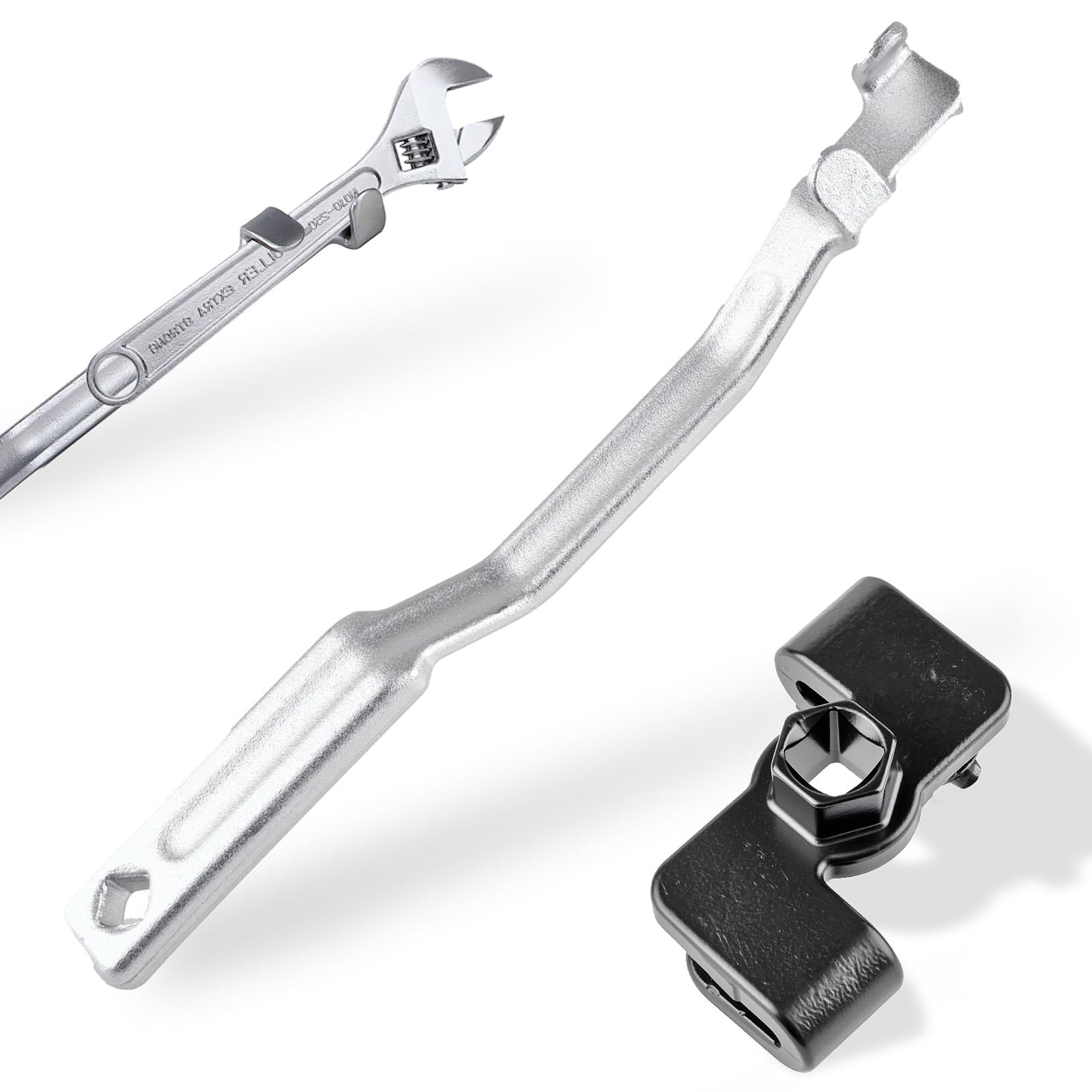 2pcs Wrench Extender Tool, Long 13.4’’ Wrench Extension for Easy to Leverage,...