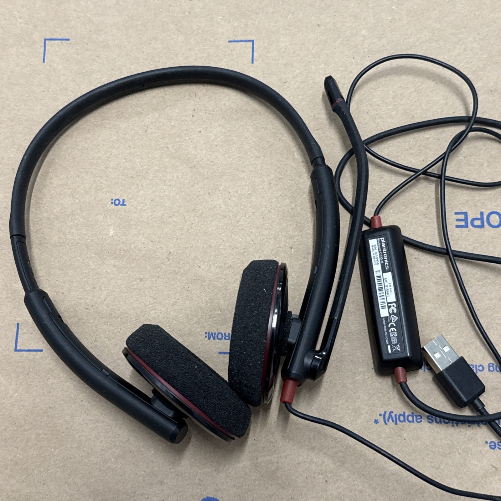 Plantronics C320-M Blackwire Headband Headset