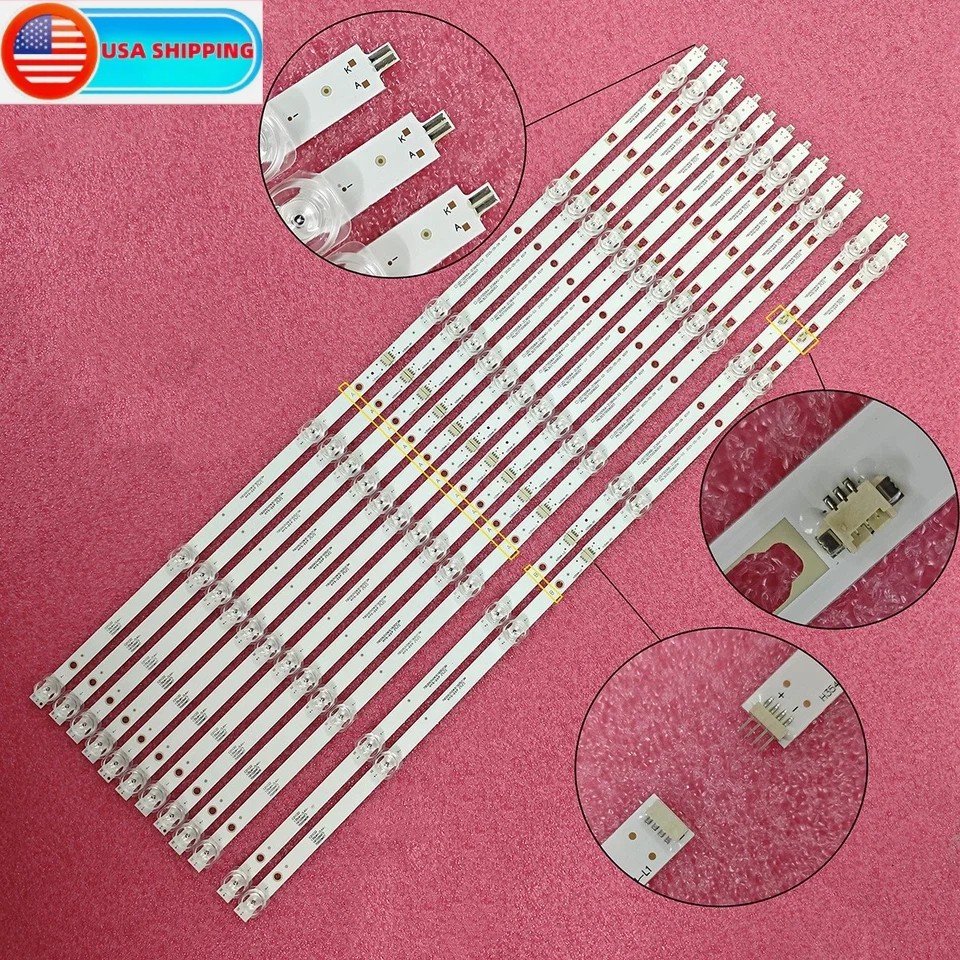 For ONN 100012588 100068378 30370006005 30370006006 LED Backlight Strips(12)
