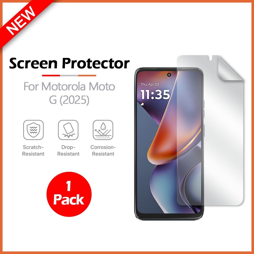 B2G1 FREE LCD Ultra Clear HD Screen Protector for Phone Motorola Moto G (2025)
