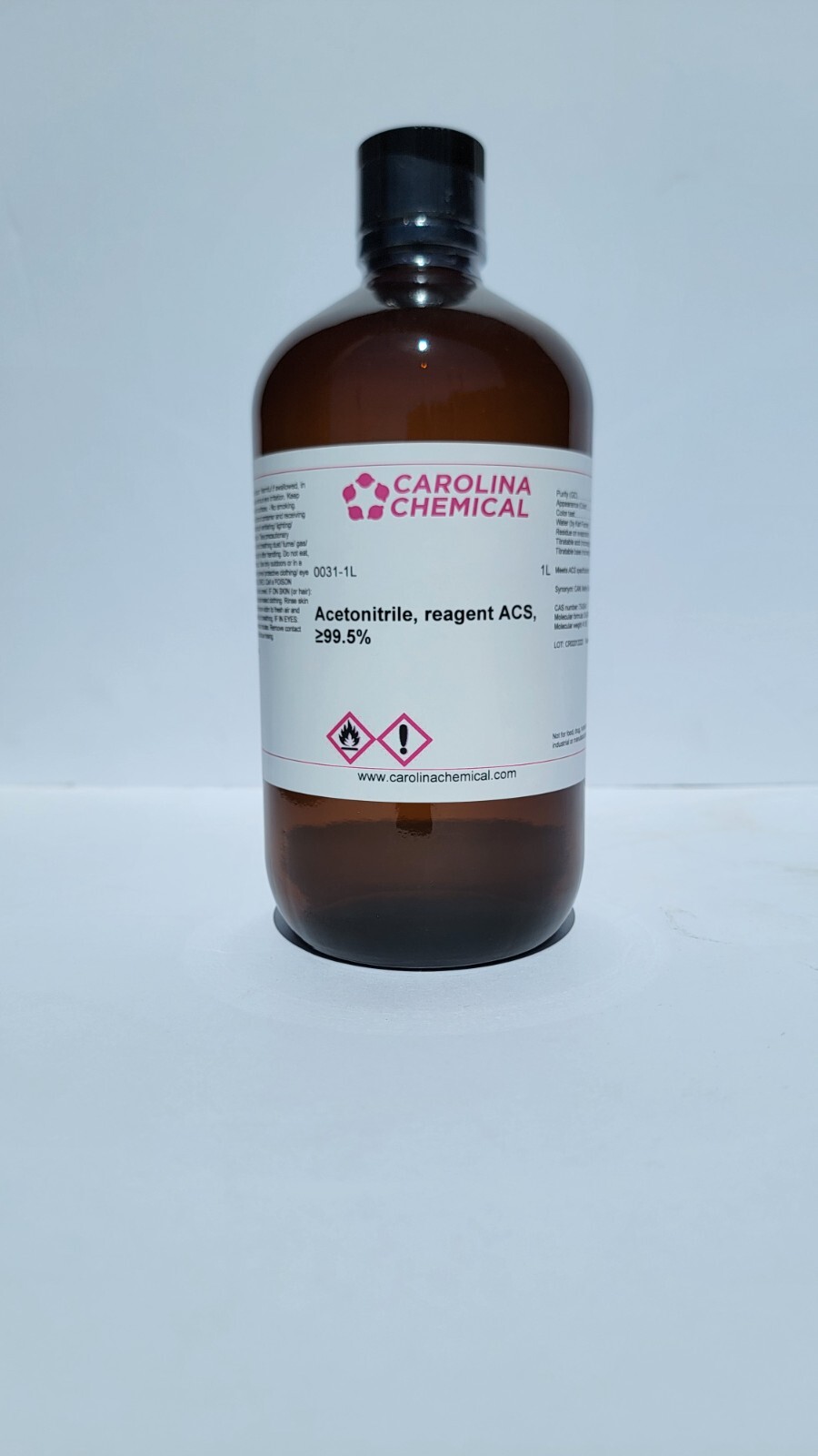 Acetonitrile Reagent ACS ≥99.5% 1 Liter