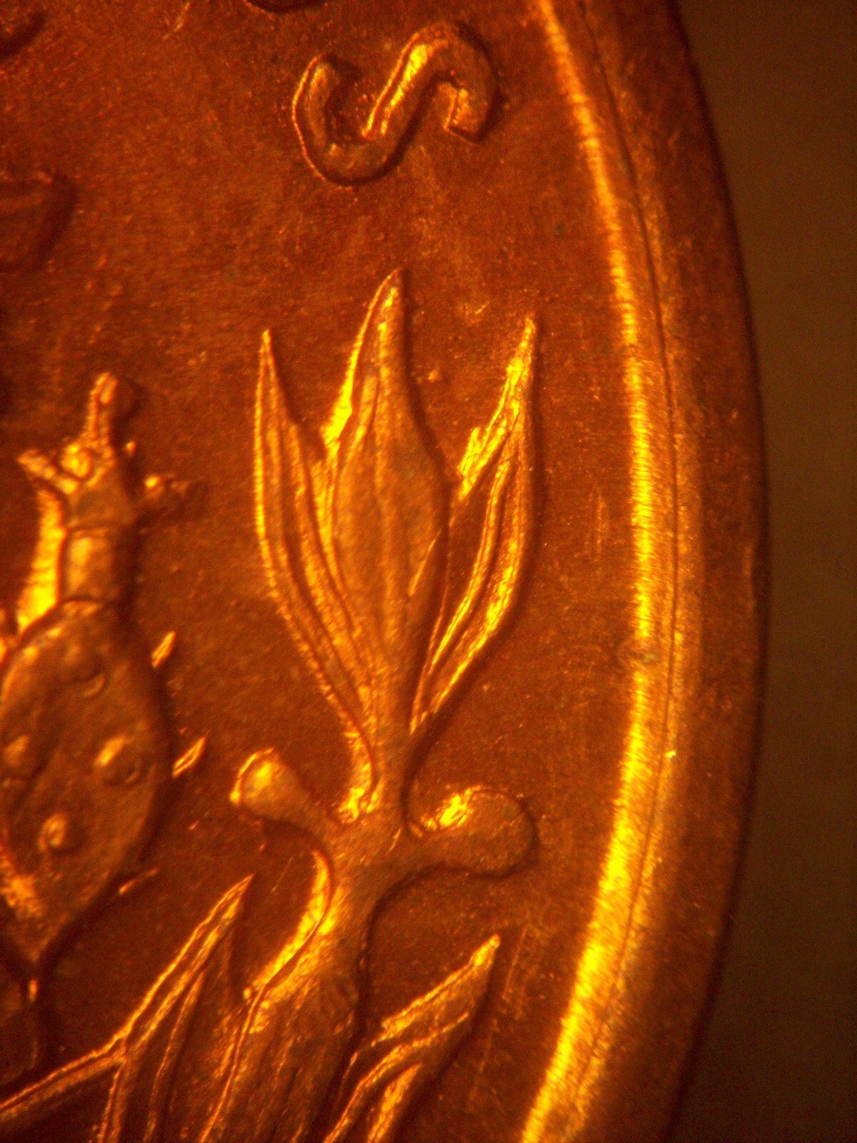 1960 one cent Strong Mexican doubled die REV coin
