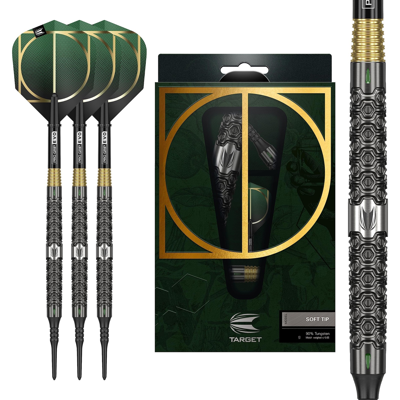 Target Darts Cult 10 20G 90 Tungsten Soft Tip Darts Set Cultsoft