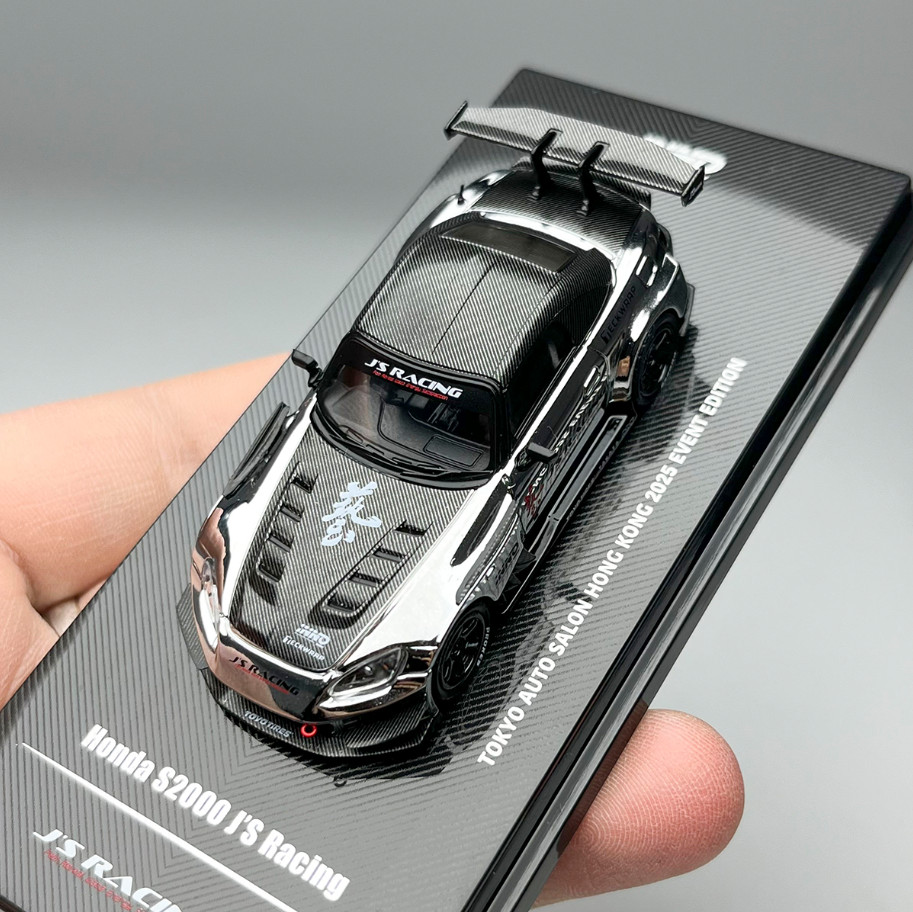 INNO 1/64 Scale Honda S2000 J'S Racing Tokyo Auto Salon Hong Kong 2025 Alloy Car