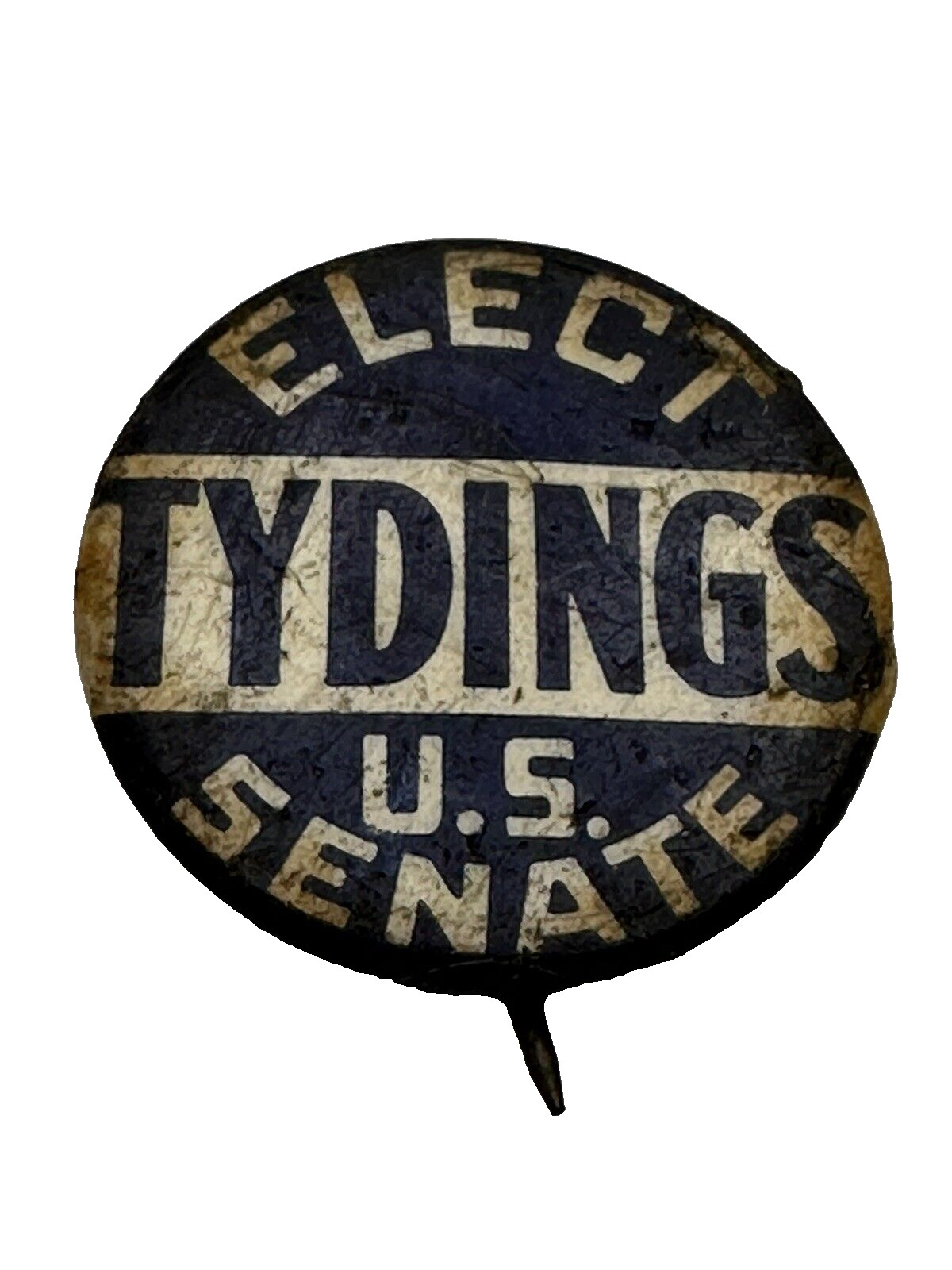 Old Elect Tidings Us Senate Maryland Pin