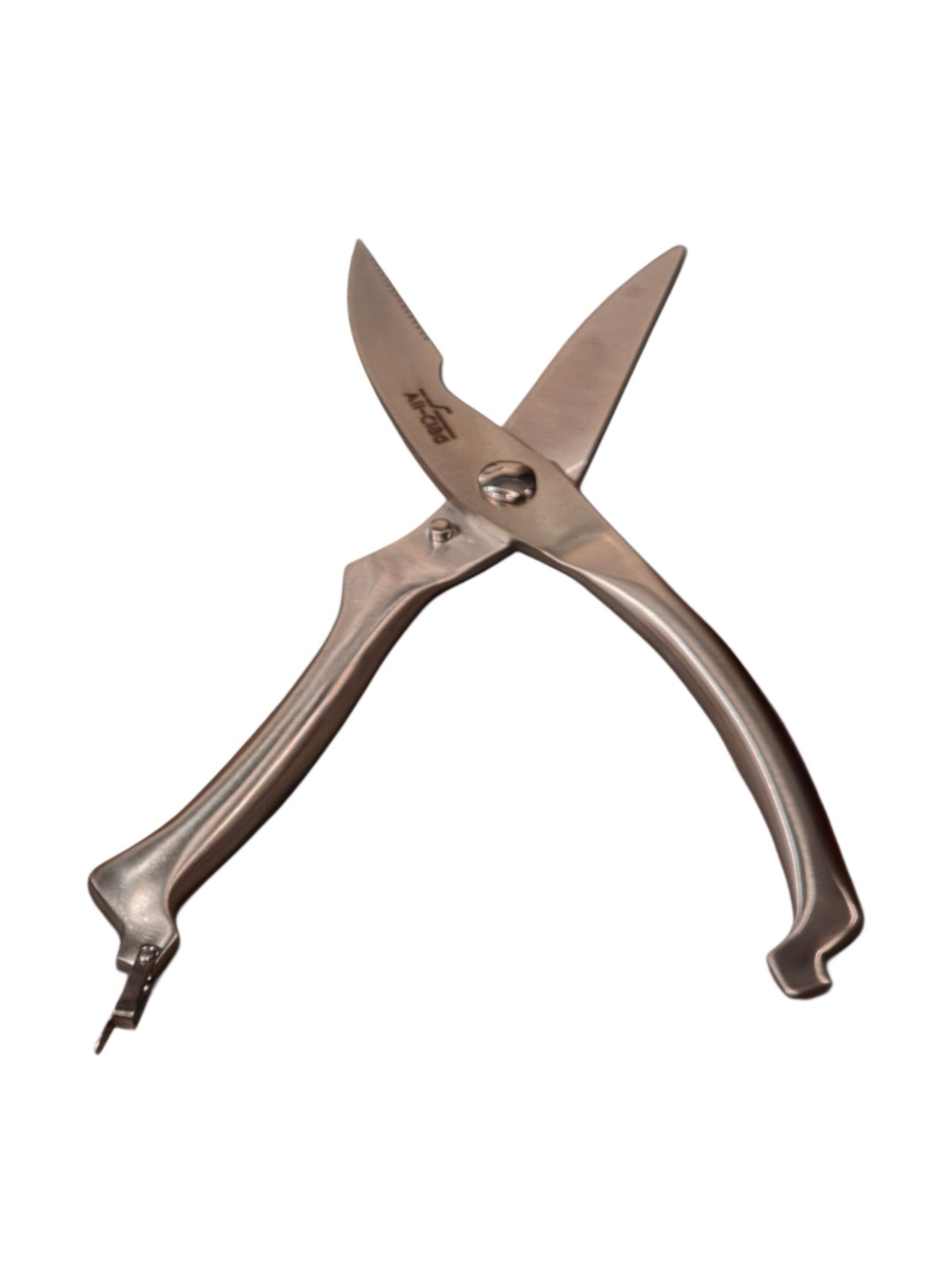 All Clad Stainless Steel 9" Kitchen Poultry Bone Shears Satin W/ Spring - NIB