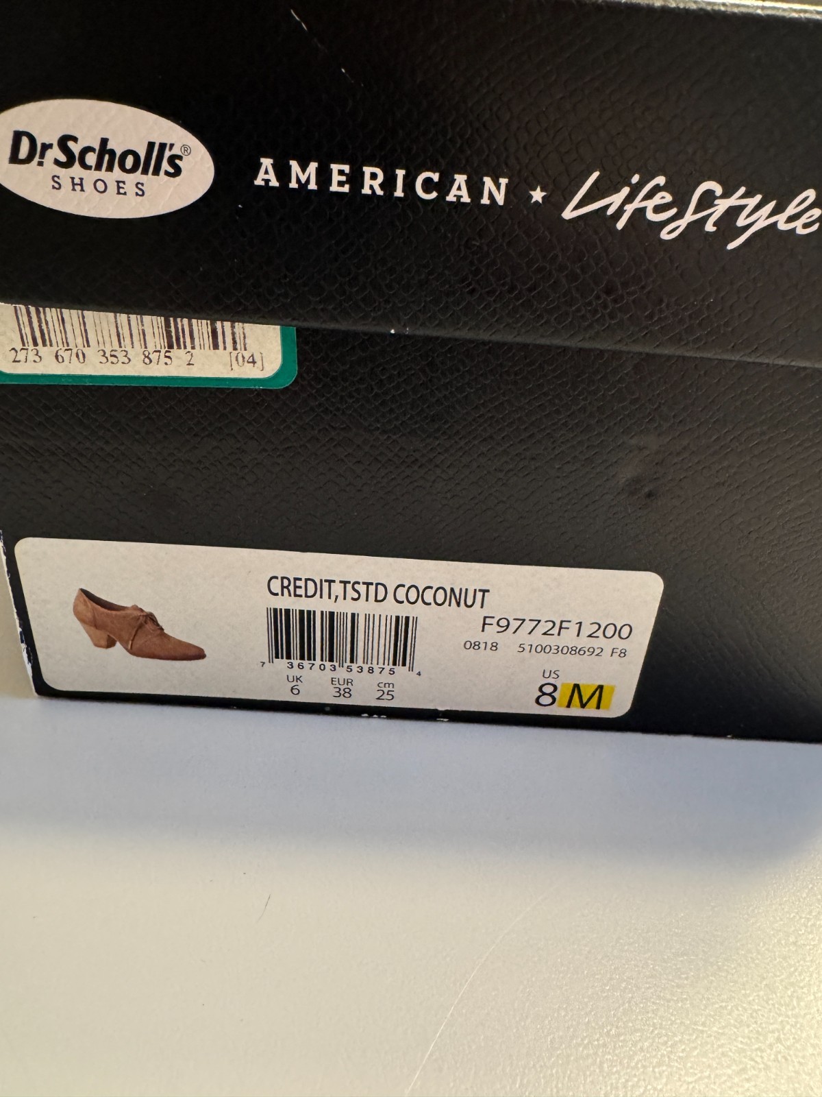 Dr Scholl's Credit, Tstd coconut
