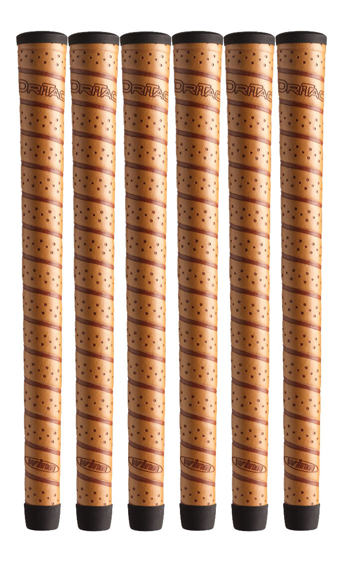 *SET 0F 06** Winn OVERSIZE Dri-Tac Wrap Grips COPPER 7DTWR-CP