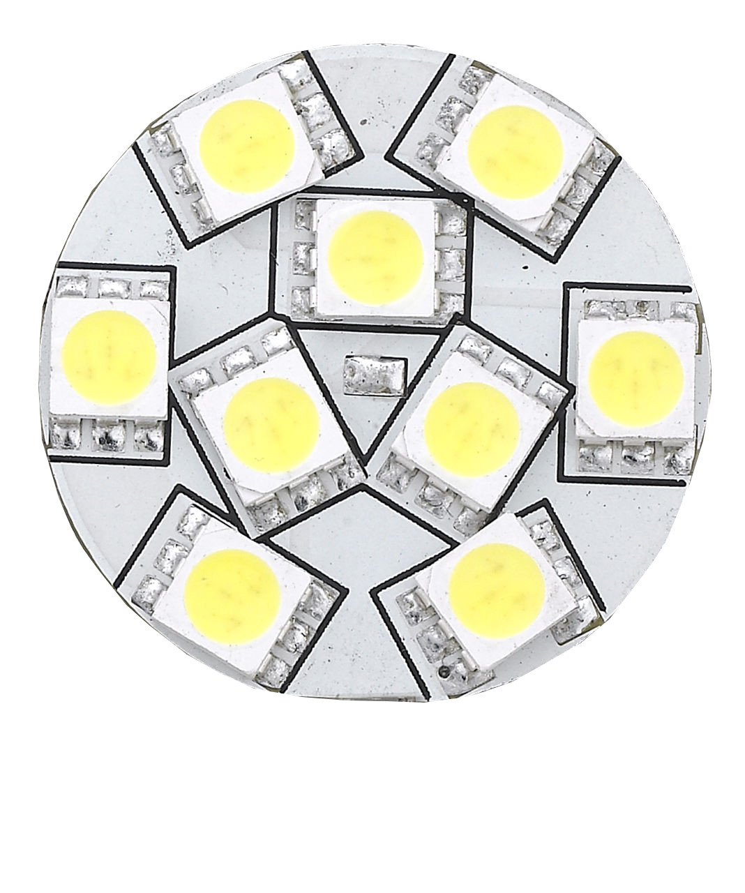 Pactrade Trailer RV Auto Part Replacment LED Bulb G4 Warm White Back Pin 1.1''D