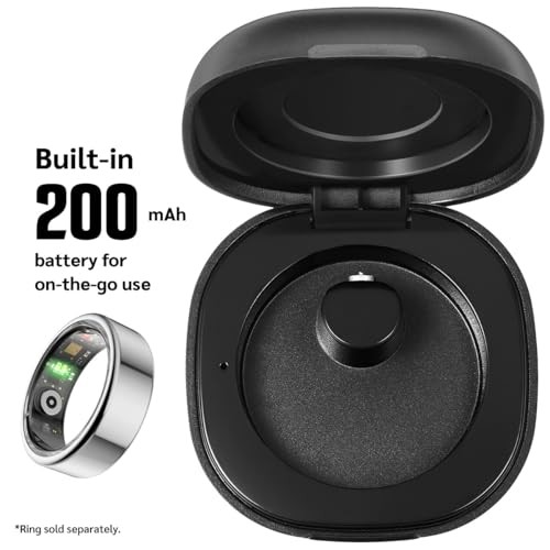 Herz P1 Rapid Charging Case - Smart Ring Portable Charging Case with 200 mAh