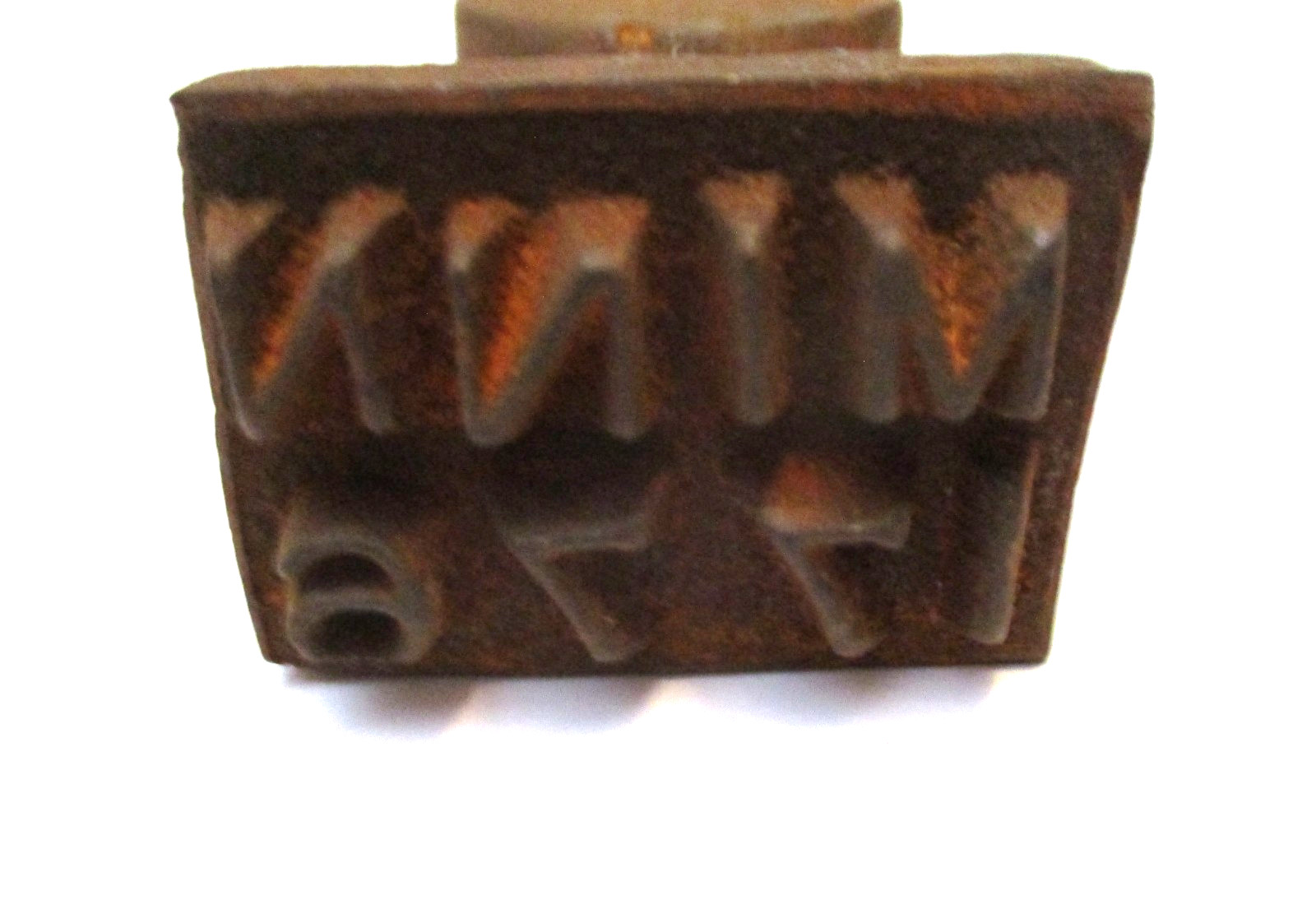 VINTAGE MINNESOTA LOGGING FOREST TIMBER HARVEST LOG STAMP HAMMER TOOL MINN 1776