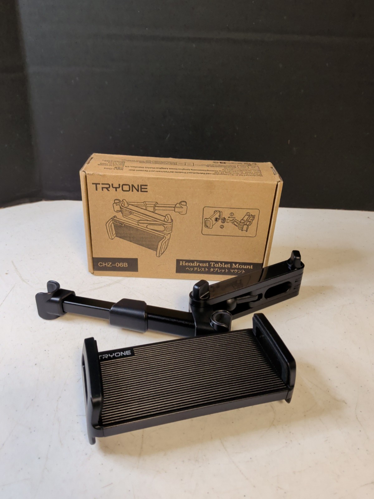 Tryone Car Headrest Tablet Mount 4.9-5.9”
