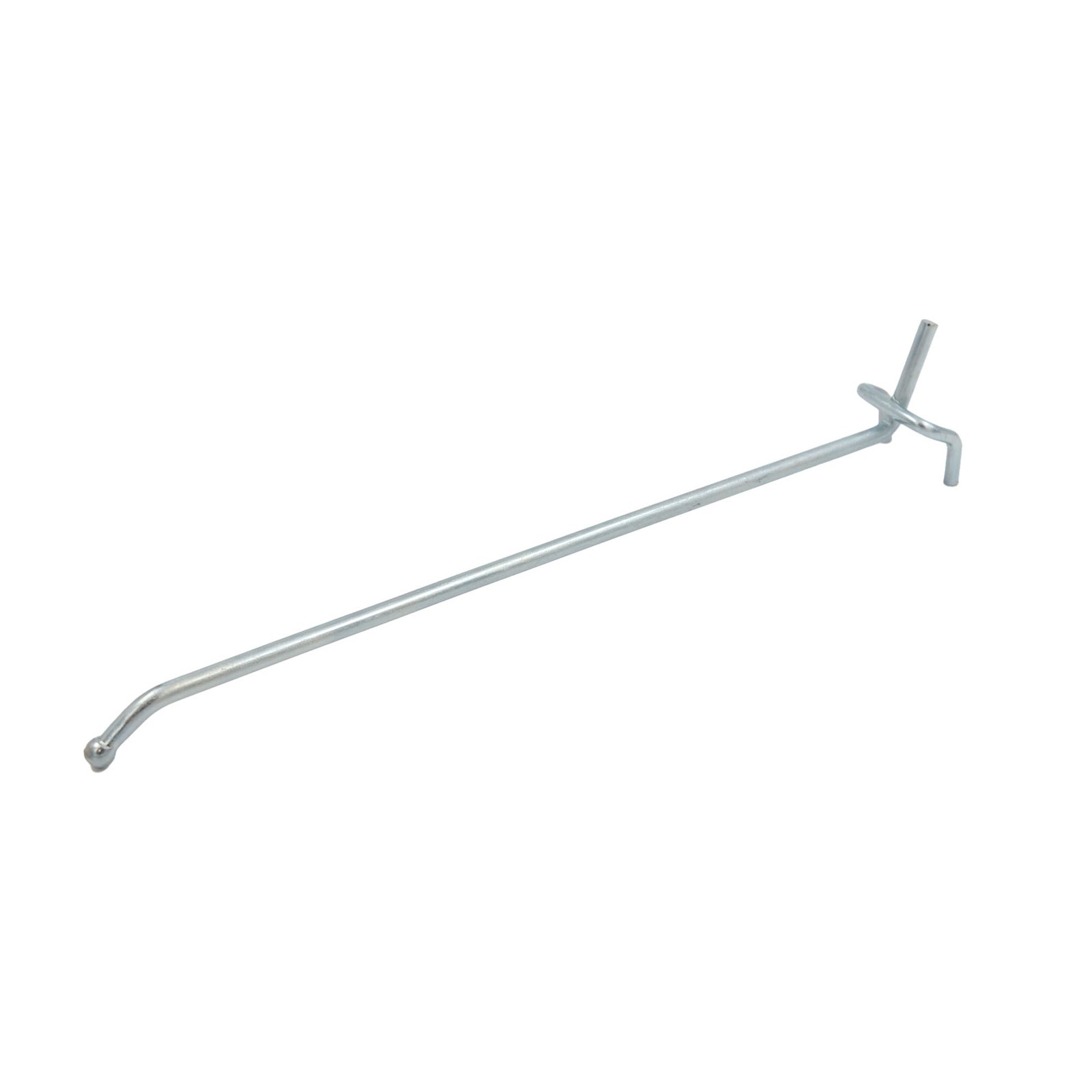 SSWBasics 8 inch Chrome Pegboard Hooks - Peg Hooks fits in 1/4" or 1/8" holes