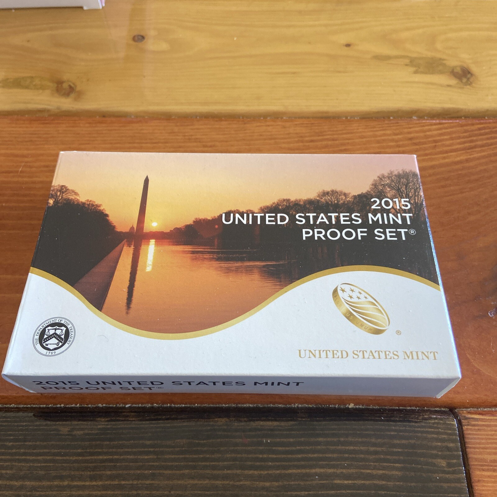 2015 S Proof Clad Complete 14 Coin US Set w Box & COA