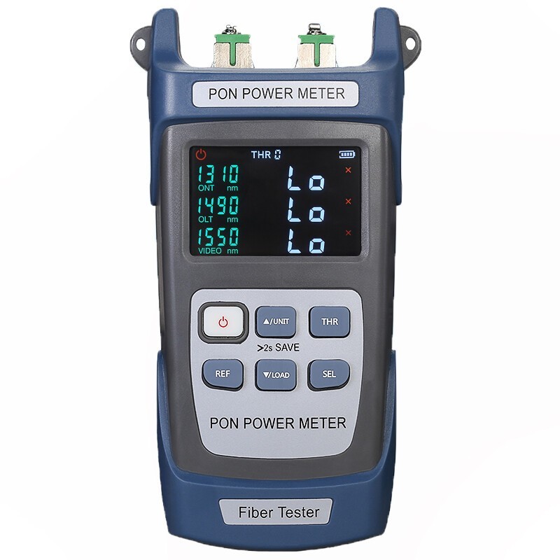 PON Optical Fiber Power Meter ONT/OLT SM 9/125μm SC APC/UPC USB 1310/1490/1550nm