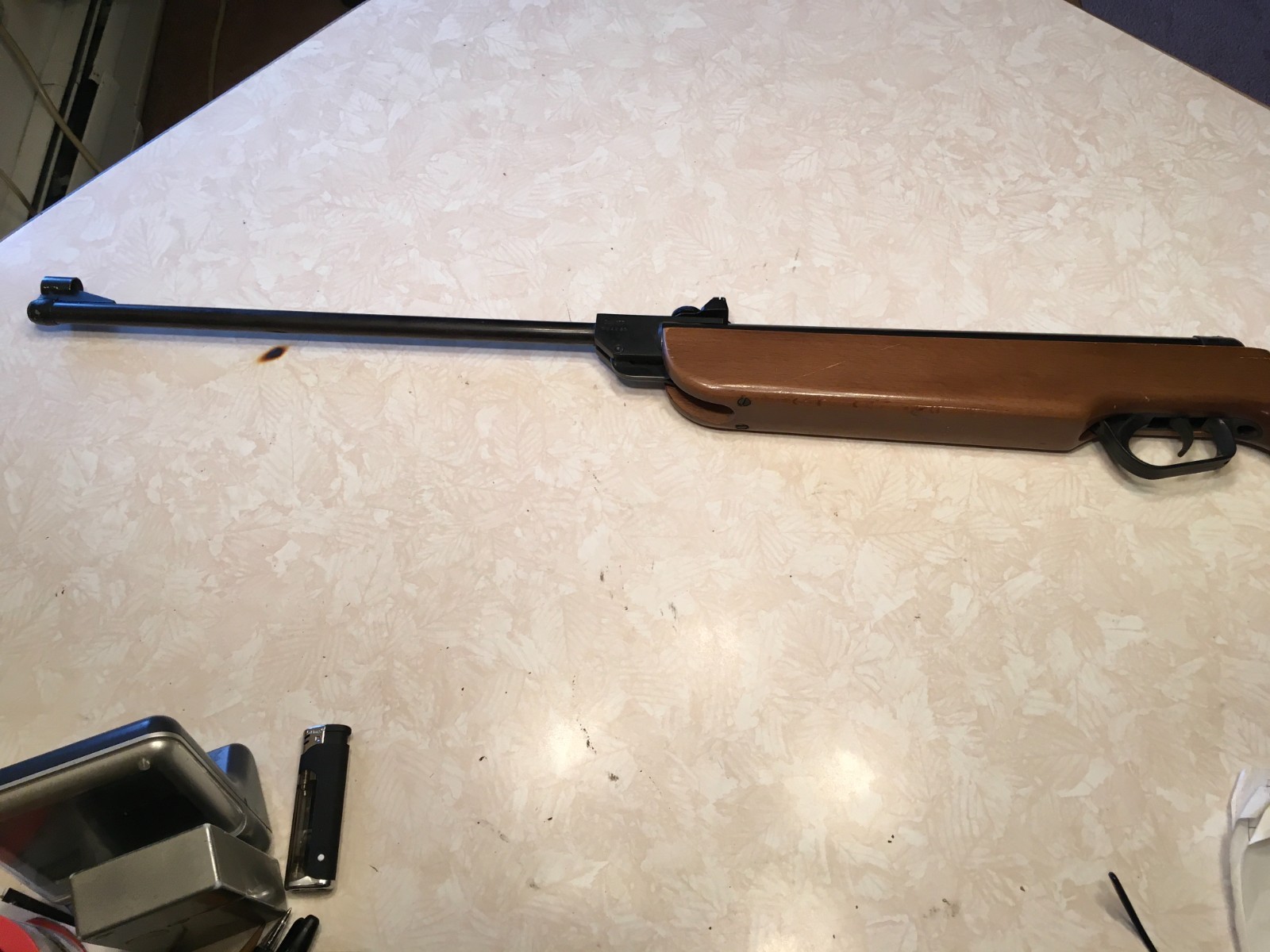Pellet rifle Break barrel pump Col. 22 -made in Spain by Gano 304245  No rust!!