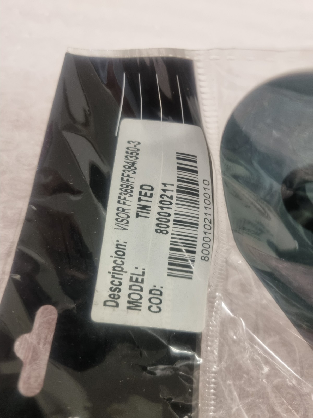 LS2 DARK TINT VISOR FOR FF369/FF384/FF351 helmets