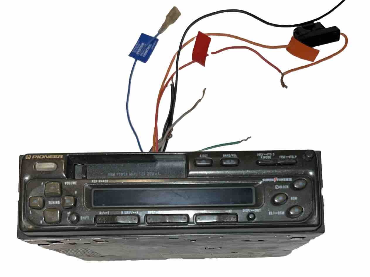 Pioneer KEH-P4400 Car Radio & Cassette Tape Player WITH FACE Removable TESTED *R