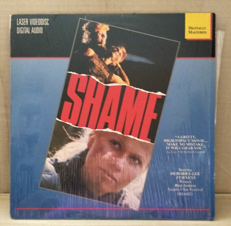 Shame (1988) Laserdisc