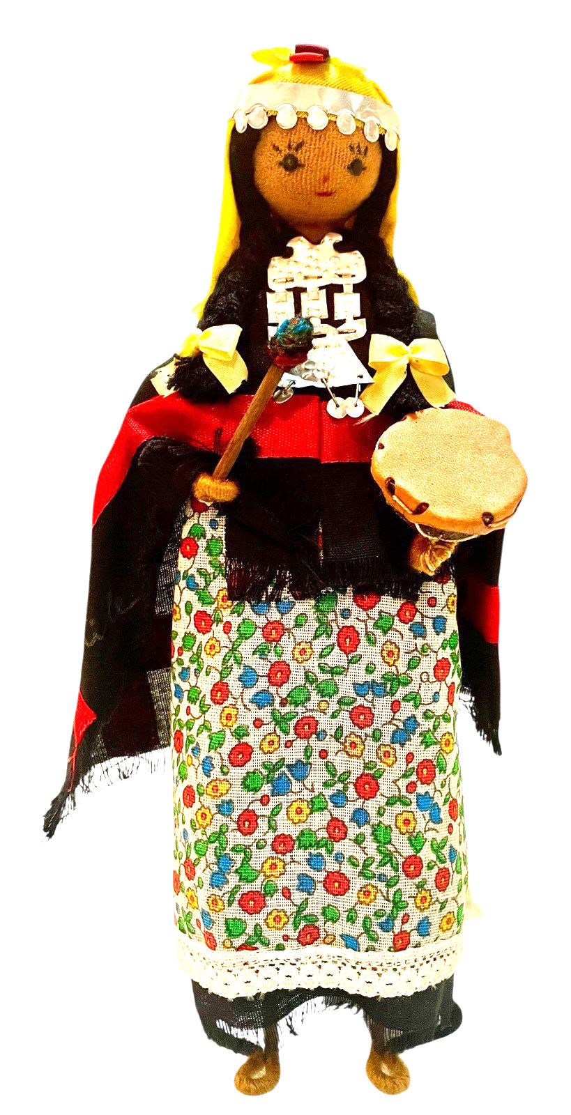 Vintage Handmade concepcion Chile Ethnic Figurine